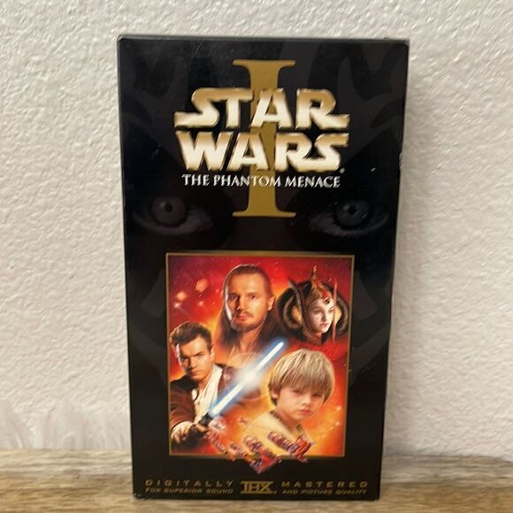 Star Wars I The Phantom Menace VHS Video Tape - Picture 1 of 4